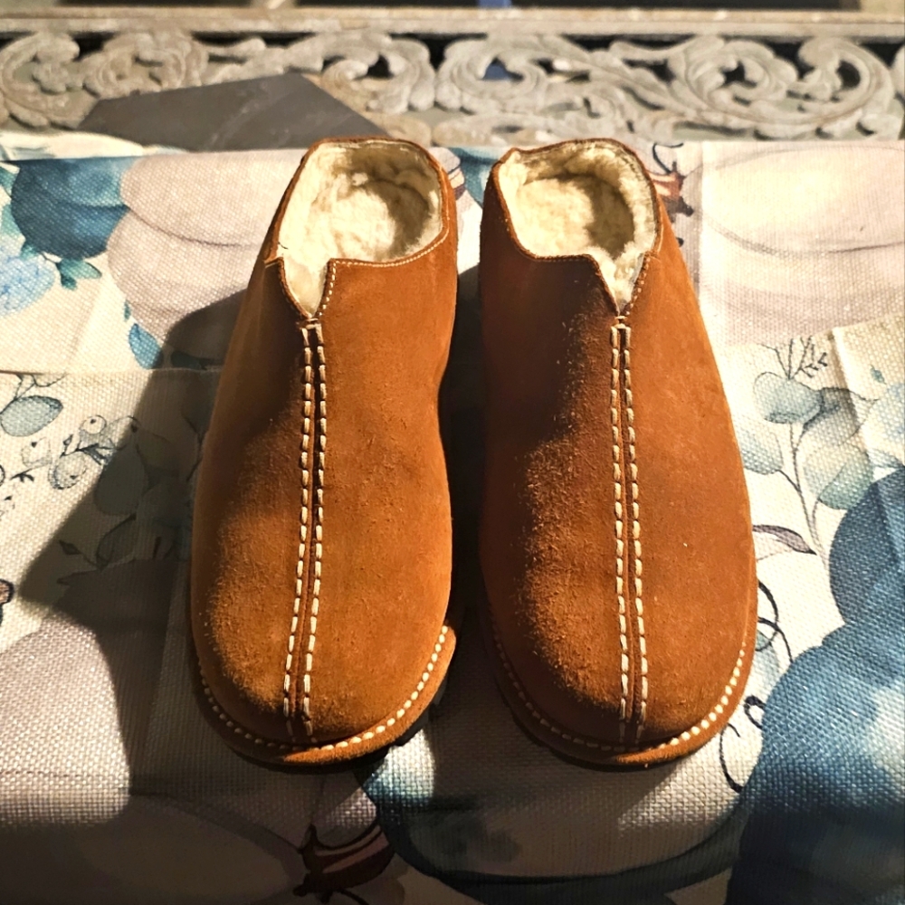 Cole Haan Tan Mules with Casual Slip-On Style